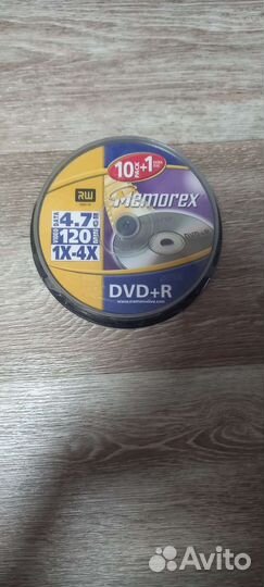 DVD + R диски новые
