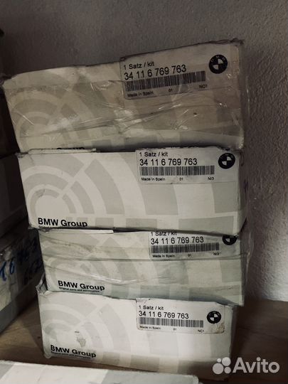 Оригинальные колодки BMW