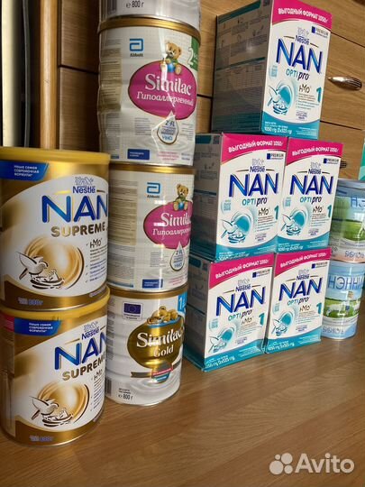 Детская смесь Нэнни 2,4 ;Nan opti pro 1 и другие