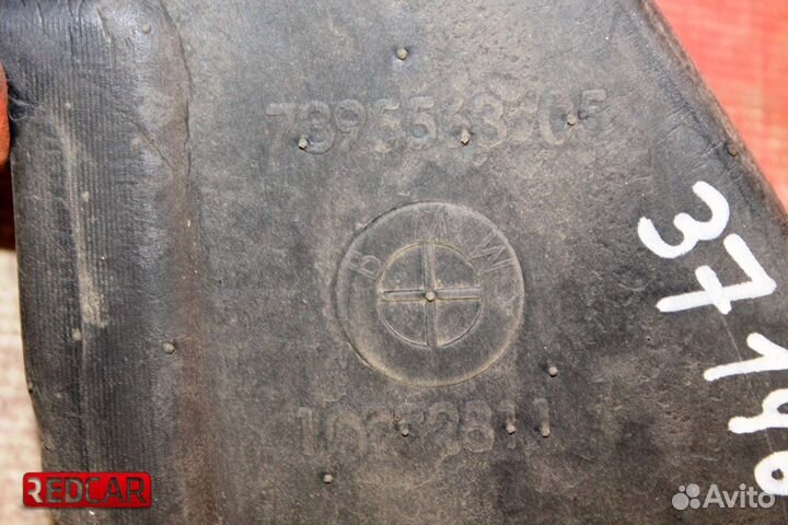 Уплотнитель отсек колеса левый BMW X3 G01 (17)