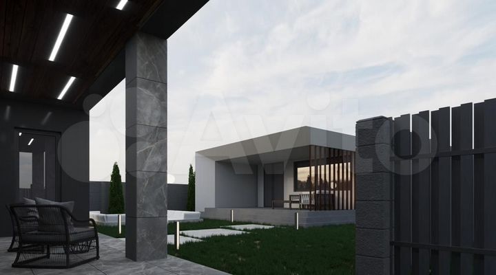 Дом 161,5 м² на участке 10 сот.