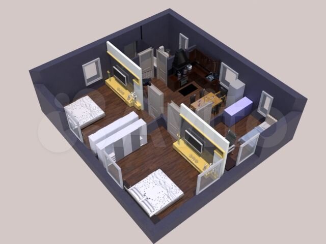 Дом 142 м² на участке 5 сот.