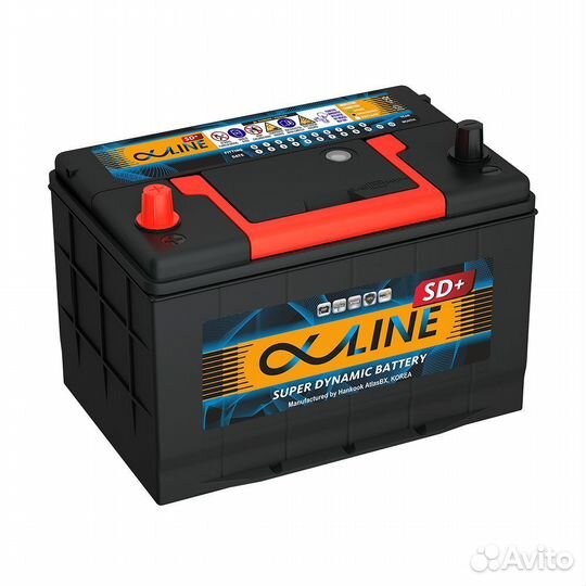 Аккумулятор alphaline SD 95D26R / L