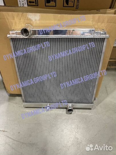 Радиатор двигателя mitsubishi canter FE637 FE638 FE648 FE658 4D33 4D35 ME127001 500*533*36 MT AA