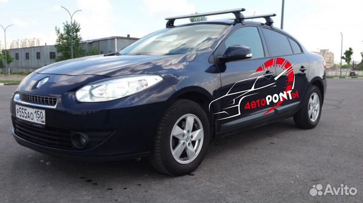 Багажник на крышу Renault Fluence модельный аэро