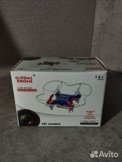 Квадрокоптер Global Drone GW009C-1