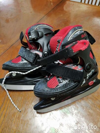 Коньки детские раздвижные 27-30