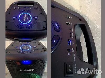 Колонка напольная Mega boom Smartbuy