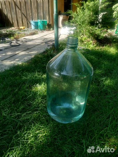 Бутылка стеклянная 20 литров