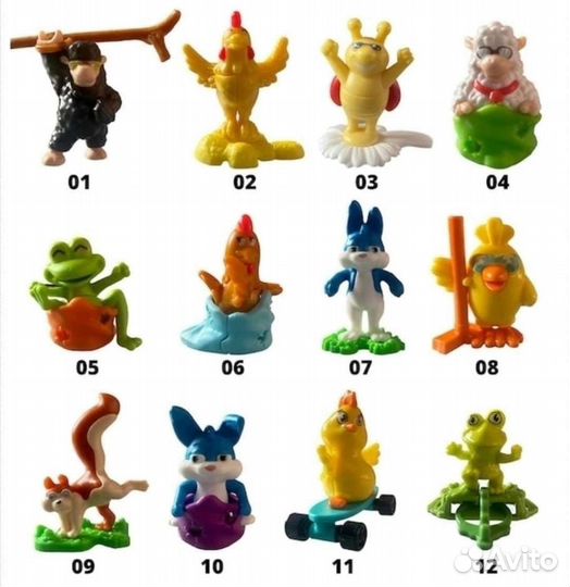 Киндер сюрприз пасхальная серия 2023 года