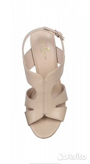 Босоножки бежевые натуральная кожа 38 t.taccardi