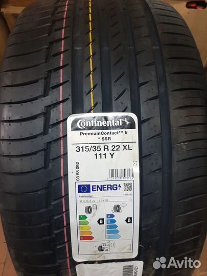 Continental PremiumContact 6 275/40 R22 и 315/35 R22 111Y