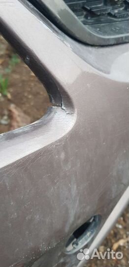 Передний бампер kia rio 4