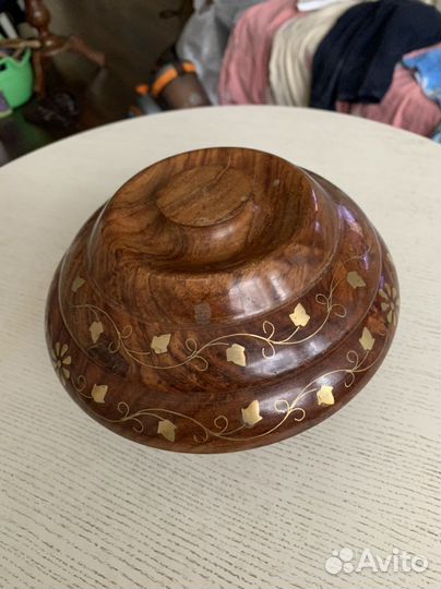 Конфетница медовница красное дерево