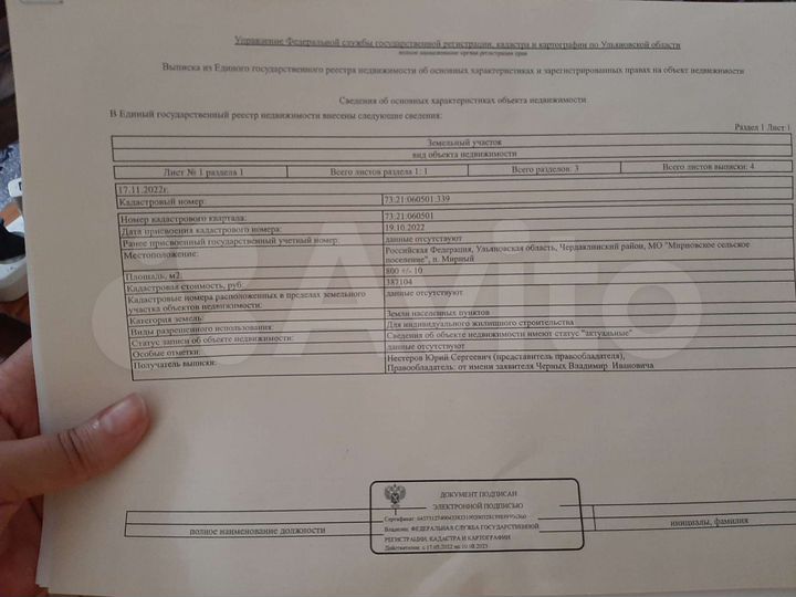 Участок 8 сот. (ИЖС)