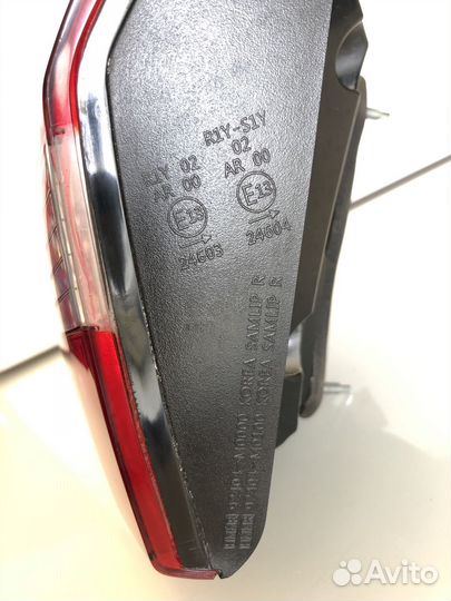 Фонарь правый диодный на Hyundai Creta