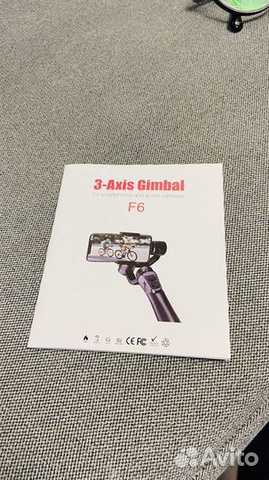 3-осевой ручной стабилизатор F6 Черный