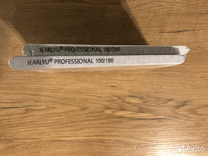 Пилка для ногтей jearlyu professional 180\240\100
