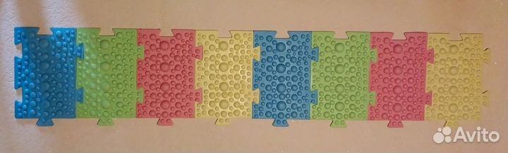 Массажный коврик.Коврик пазл ортопедический