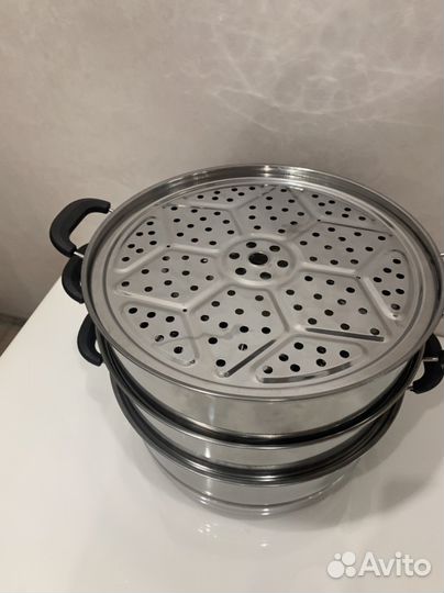 Мантоварка из нержавеющей стали32см