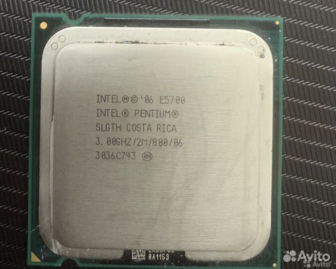 Процессоры intel core 2duo e3400,е5700,е7500