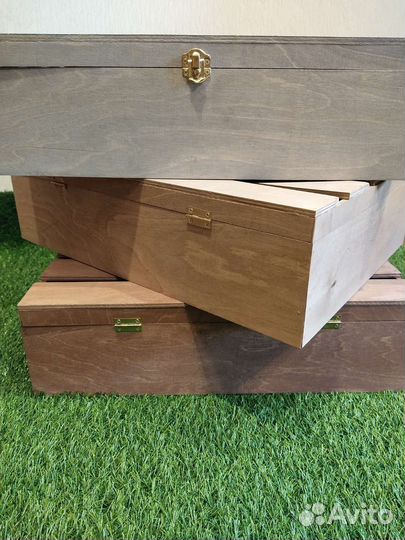 Ящик деревянный подарочный под заказ оптом