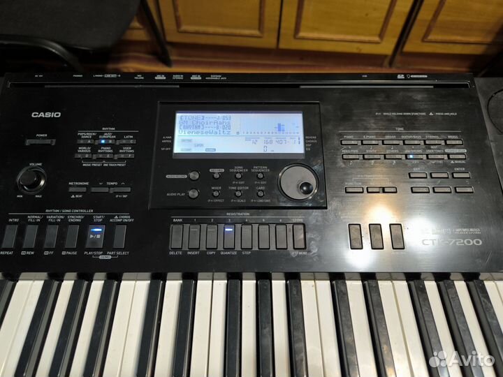 Синтезатор casio CTK-7200
