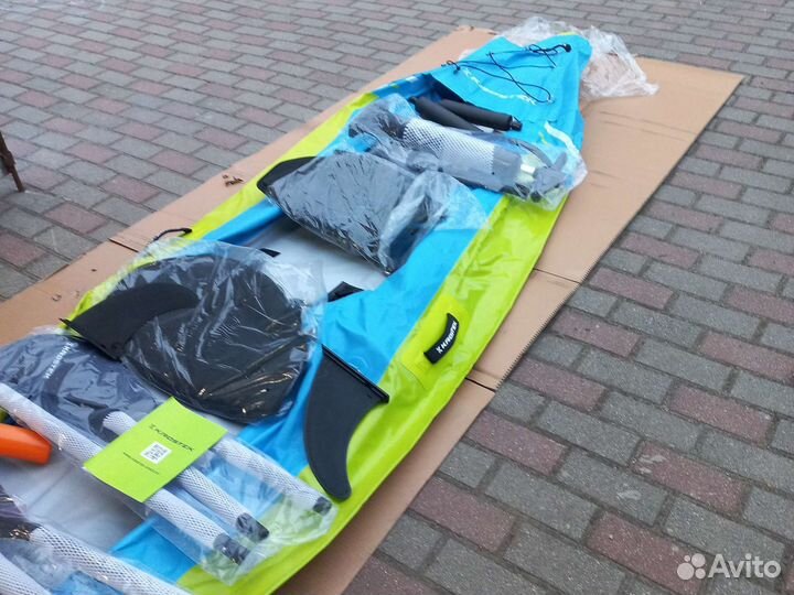 Каяк байдарка каноэ 2х местная пвх