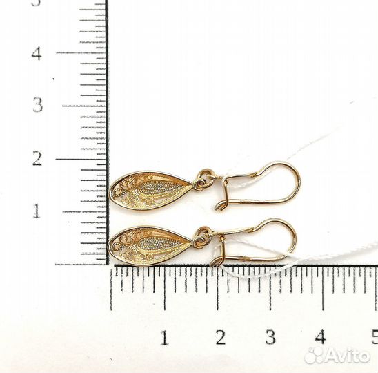 Золотые серьги