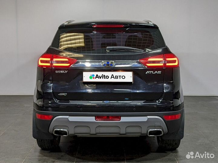 Geely Atlas 2.4 AT, 2019, 100 317 км