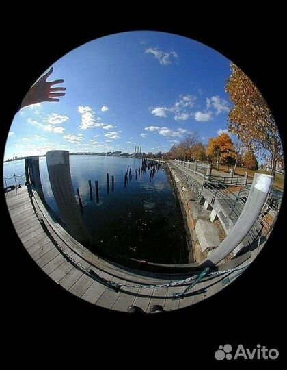 Объектив рыбий глаз