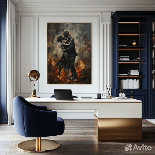 Картина маслом Любовь премиум