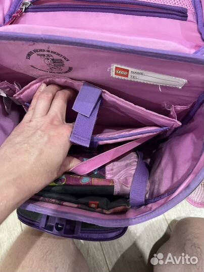 Рюкзак школьный для девочки lego б/у