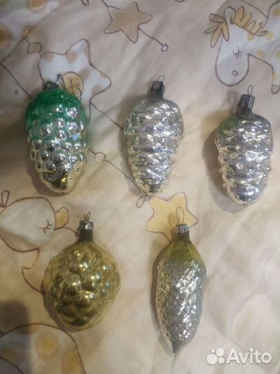 Елочные игрушки СССР