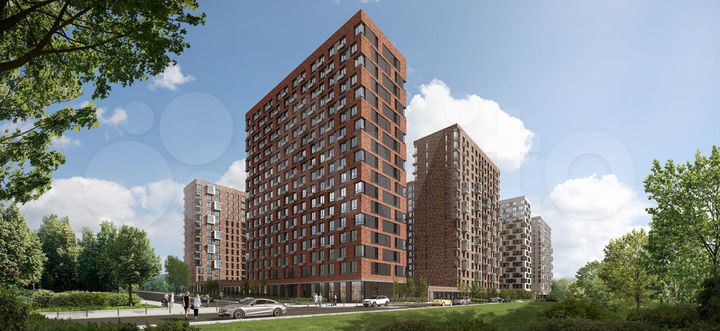 1-к. квартира, 35,6 м², 9/17 эт.