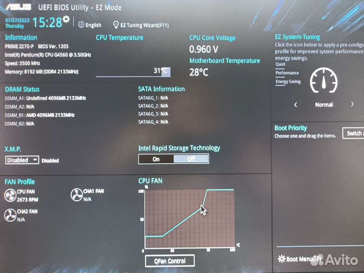CPU Pentium G4560 3.5Ghz 1151 сокет