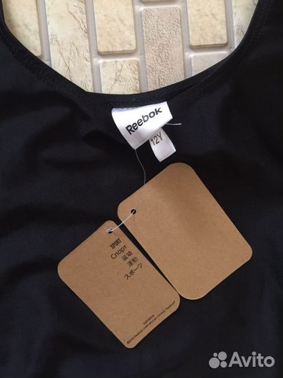 Новый гимнастический купальник Reebok, 12 лет