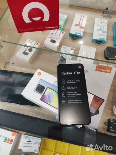 Xiaomi Redmi 10A, 3/64 ГБ