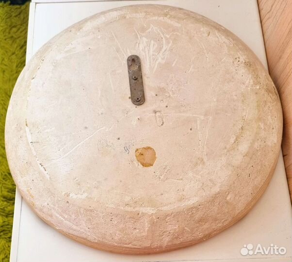 Настенная Декоративная тарелка из гипса бу