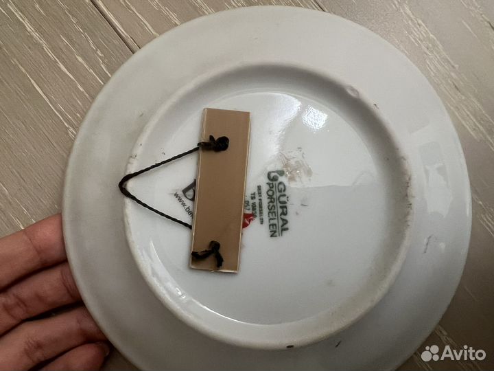 Настенная тарелка декоративная