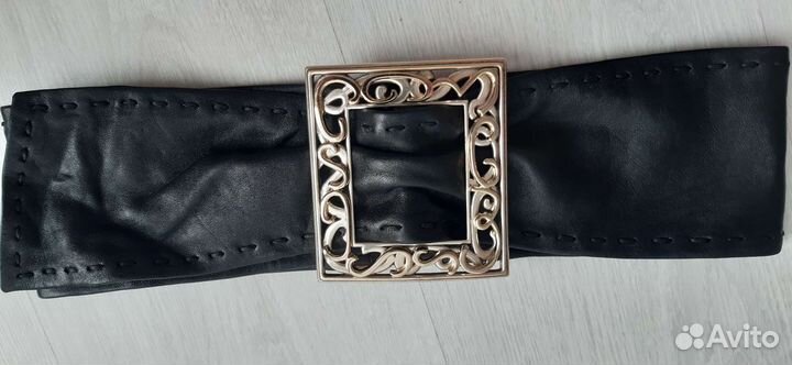 Ремень пояс. Кожаный
