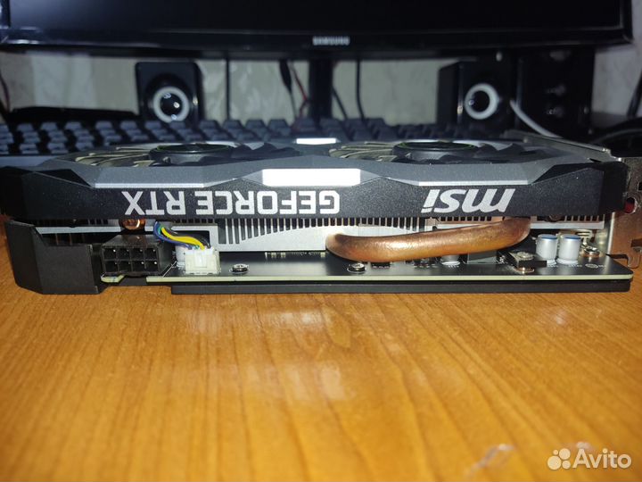 MSI GeForce RTX 2060 ventus GP OC 6 гб gddr6