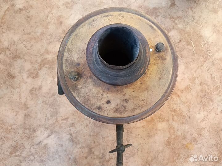 Самовар на дровах старинный