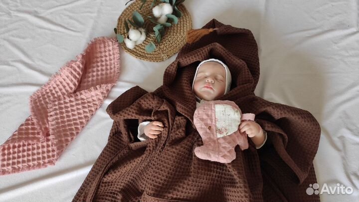 Мочалка розовый слон