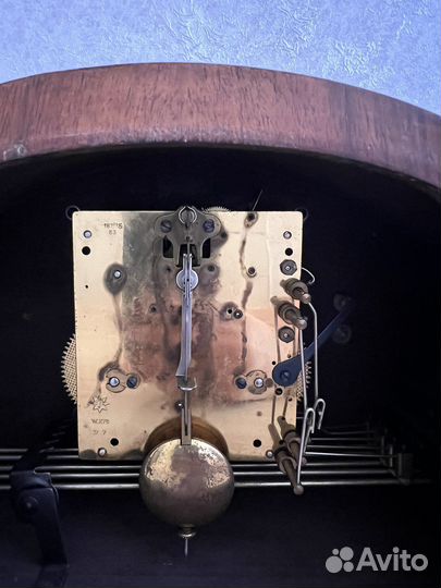 Немецкие каминные часы Junghans