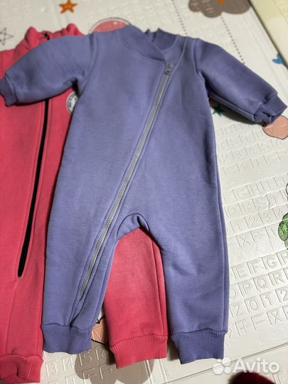 Комбинезон с начесом 68-74