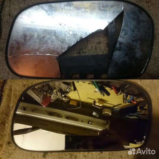 Резка автозеркал на иномарки