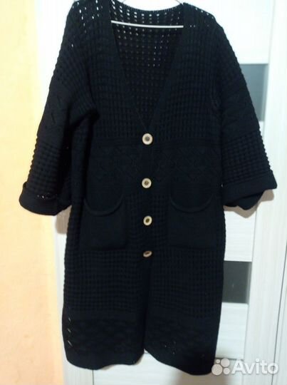 Кардиган женский длинный