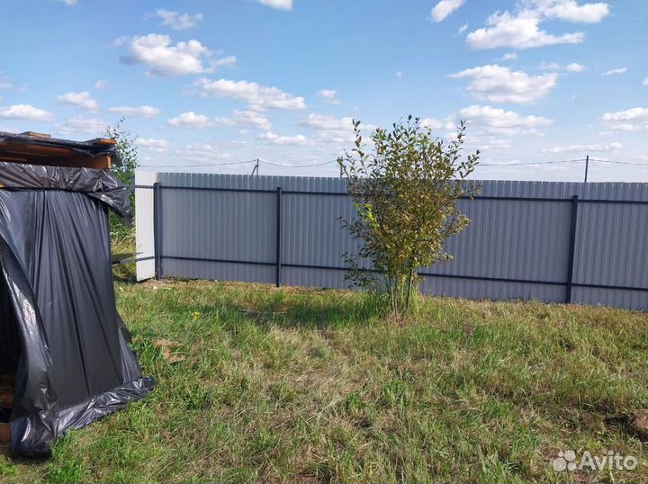 Забор с воротами и калиткой под ключ