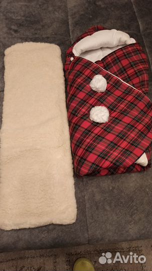 Детский конверт на выписку унисекс